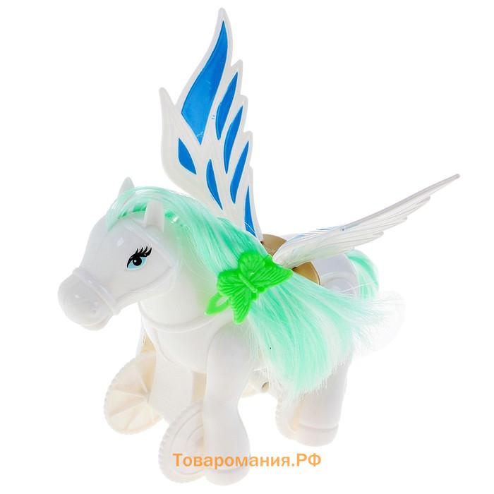 Игрушка лошадка заводная «Пегас», МИКС