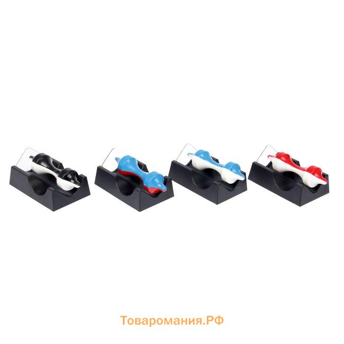 Маятник настольный антистресс «Гантеля», вращается, 14×7.5×4 см, МИКС