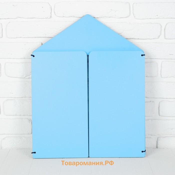 Ширма для кукольного театра, дерево, окно 30 × 20 см