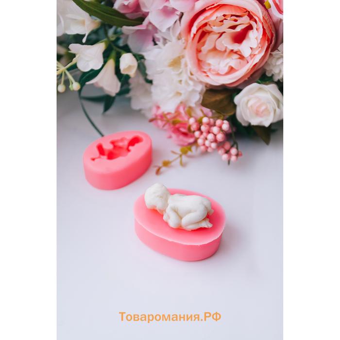Молд «Малыш», силикон, 7×5×2.7 см, розовый