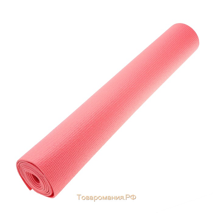 Коврик для йоги Sangh, 173х61х0,3 см, цвет розовый