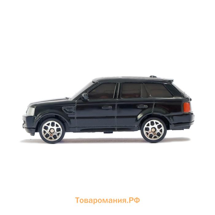 Машина металлическая LAND ROVER RANGE ROVER SPORT, 1:64, цвет чёрный