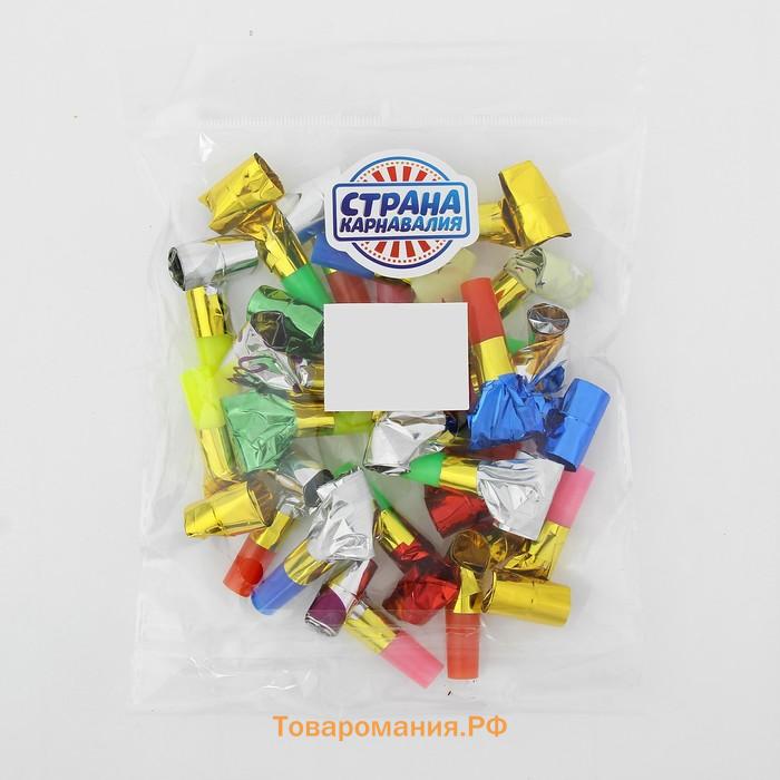 Язычок «Голография», мини, набор 24 шт., МИКС