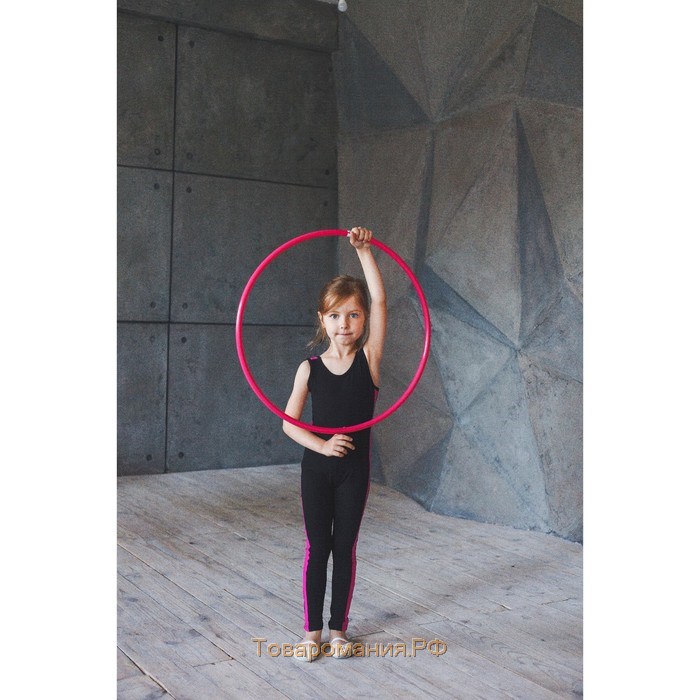 Обруч для художественной гимнастики Grace Dance, профессиональный, d=90 см, цвет малиновый