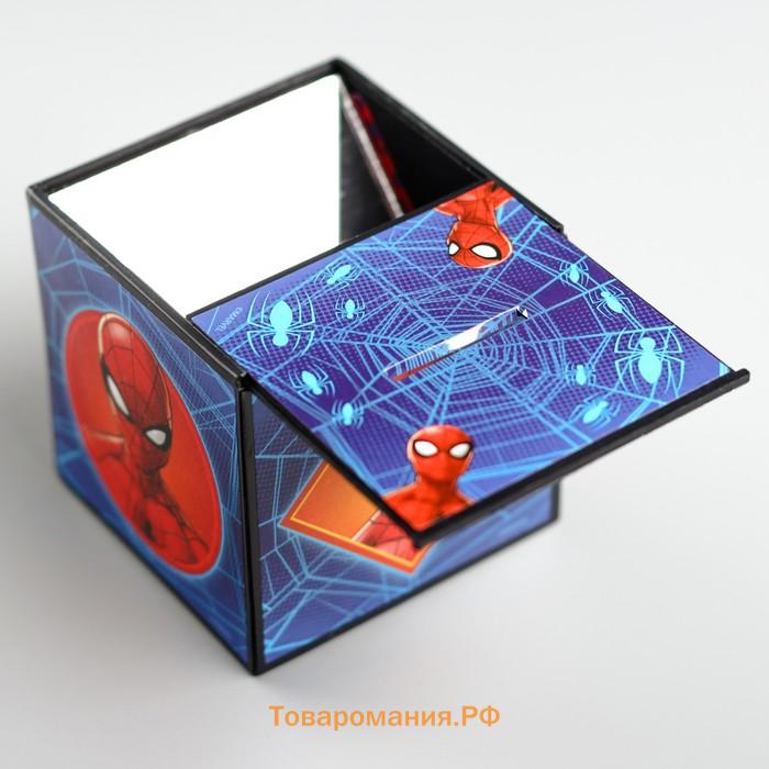 Копилка с фокусом, 7×7 см «Спайдер-мен», Человек-паук