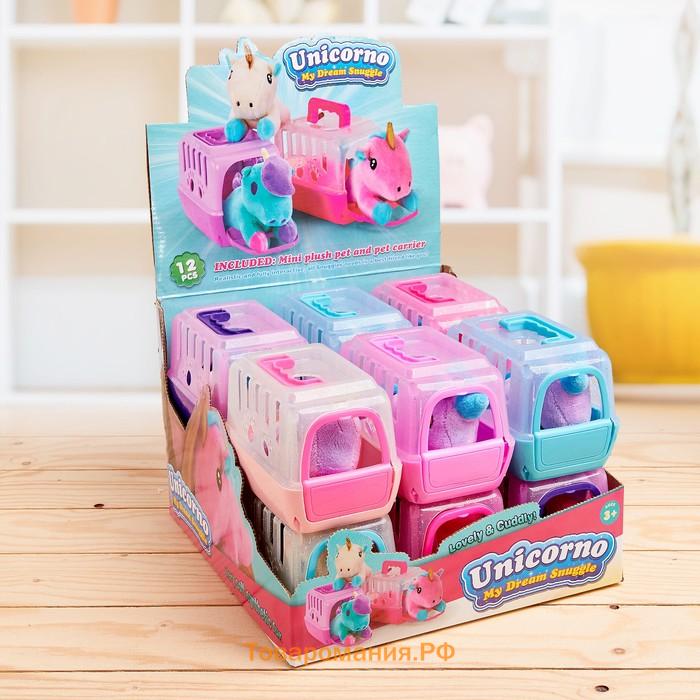 Игрушка «Малышка пони» с переноской, МИКС