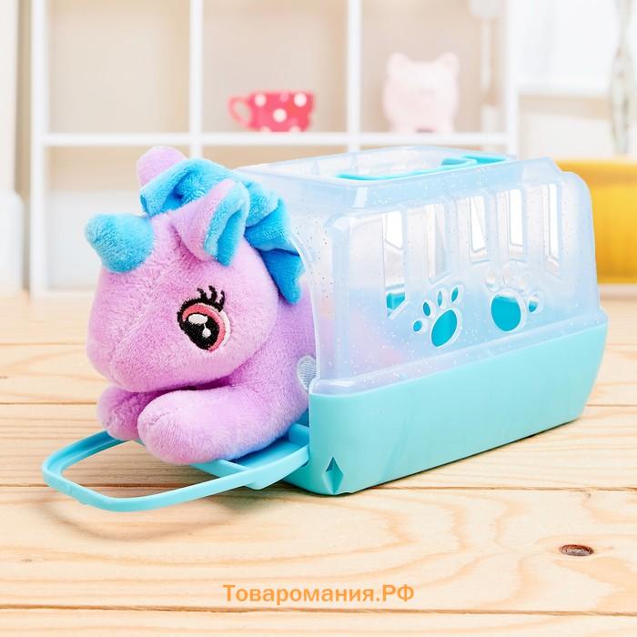 Игрушка «Малышка пони» с переноской, МИКС