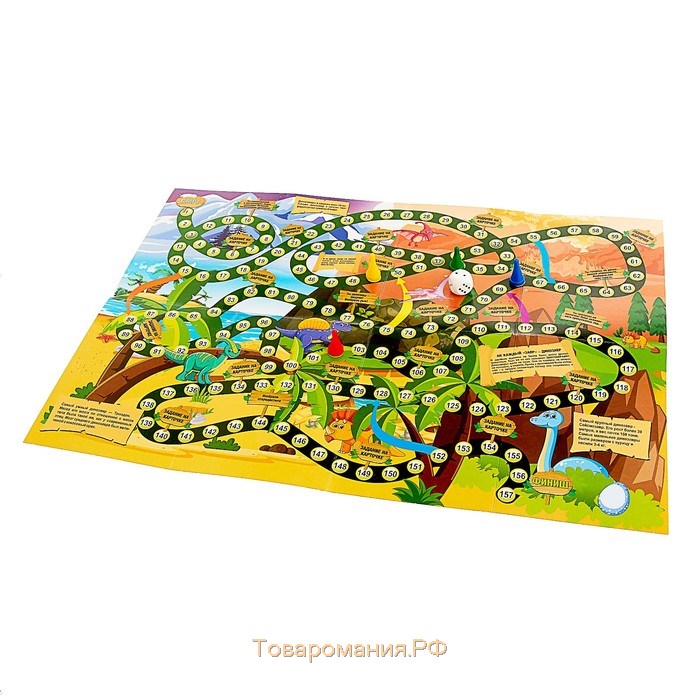 Игра-ходилка «Динозавры»