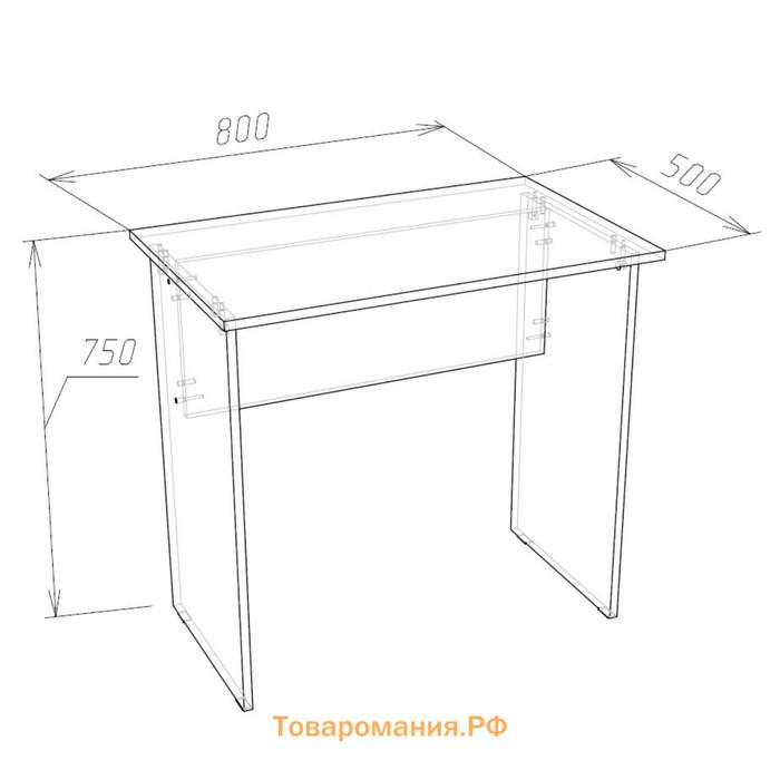 Стол письменный Уно, Дуб сонома