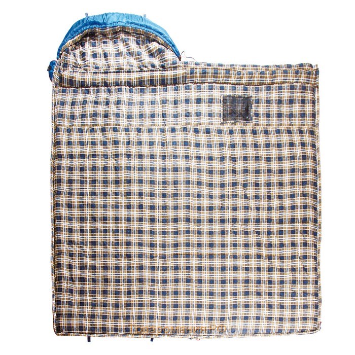 Спальный мешок Btrace Mega, кокон, 3 слоя, правый, 100х230 см, -5/-21°C