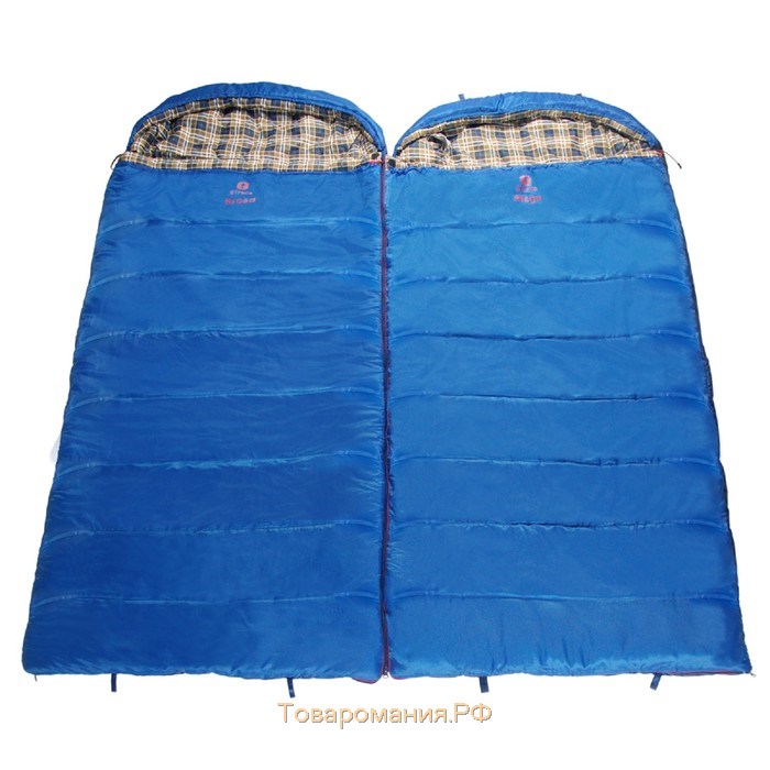 Спальный мешок Btrace Broad, одеяло, 3 слоя, правый, 100х230 см, 0/-15°C