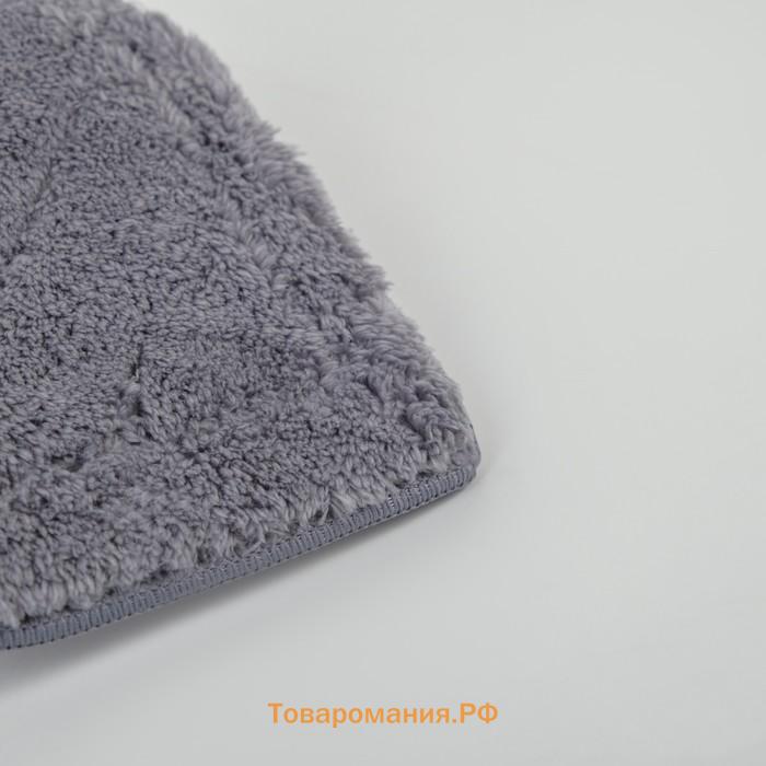 Щётка для окон , алюминиевая телескопическая ручка 59(89) см, насадка из микрофибры 12×12 см, МИКС