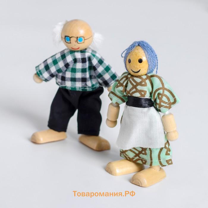 Игрушка «Кукольные человечки», набор 6 шт., МИКС