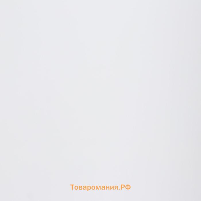 Плёнка матовая «Серебристый горох» белый, серый, 0.58×0.58 м