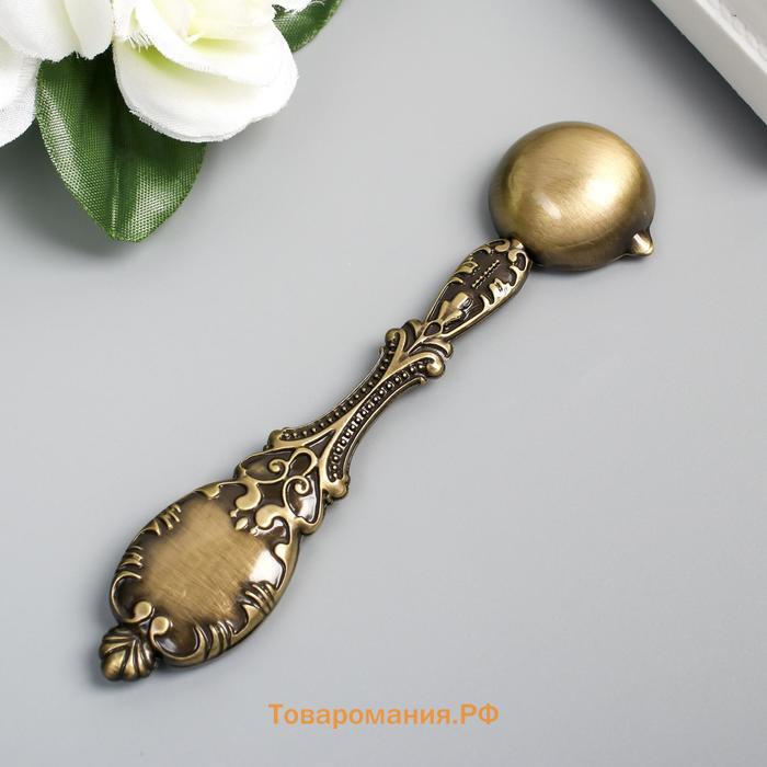 Ложка для плавления сургуча и воска, металл «Узорная», 36 г, 11×2.5×0.8 см