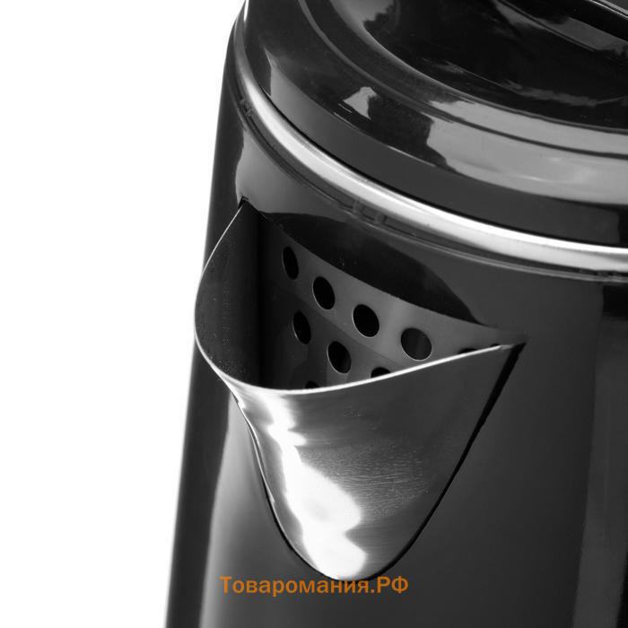 Чайник электрический "ЯРОМИР" ЯР-1059, пластик, 1.8 л, 1500 Вт, черный