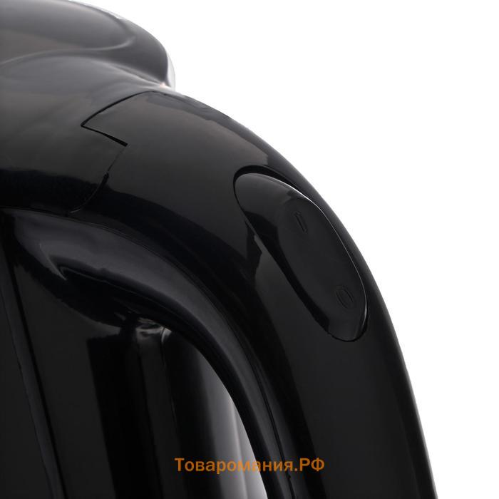 Чайник электрический "ЯРОМИР" ЯР-1059, пластик, 1.8 л, 1500 Вт, черный