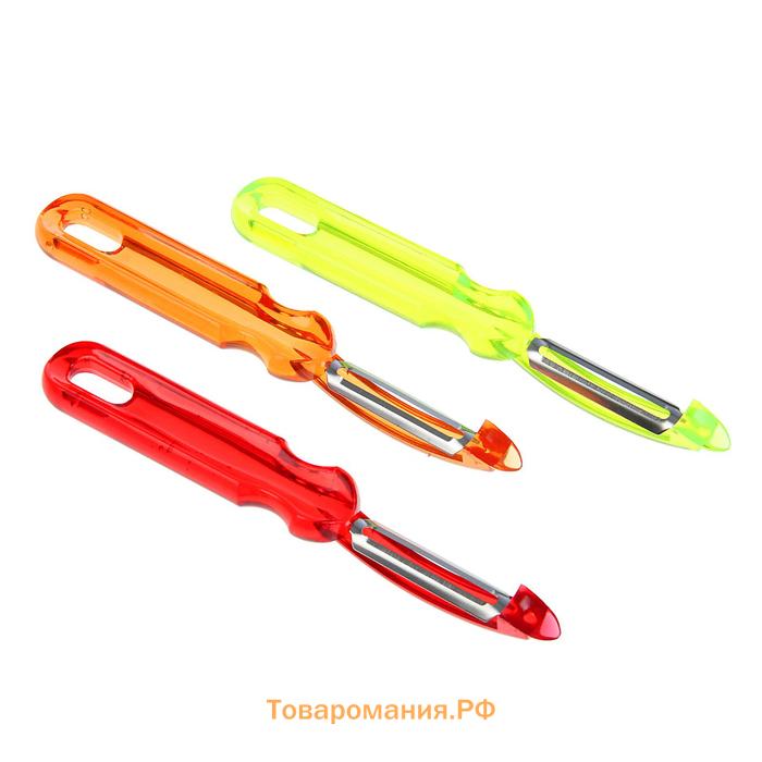 Овощечистка  «Леденец», 17 см, МИКС