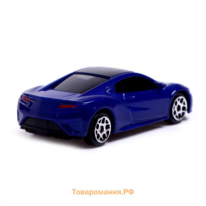 Машина металлическая HONDA NSX, 1:64, цвет синий