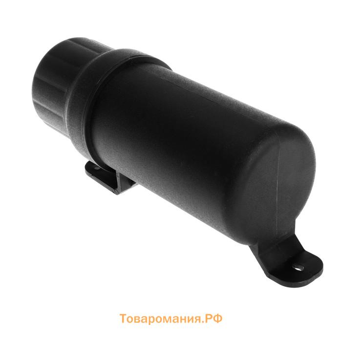 Контейнер мотоциклетный для хранения вещей, 36×10.5 см, черный