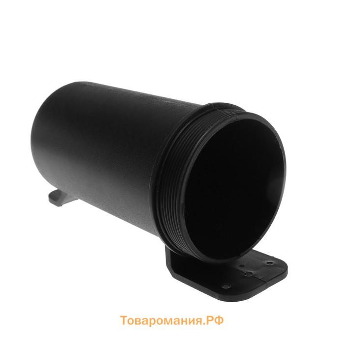 Контейнер мотоциклетный для хранения вещей, 36×10.5 см, черный