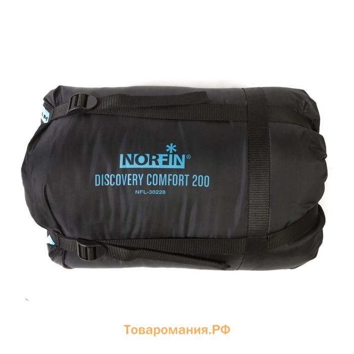 Спальный мешок Norfin Discovery Comfort 200, одеяло, 1 слой, правый, 200х90 см, +5°C