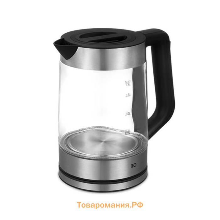 Чайник электрический BQ KT1840G, 1.8 л, 1800 Вт, чёрный