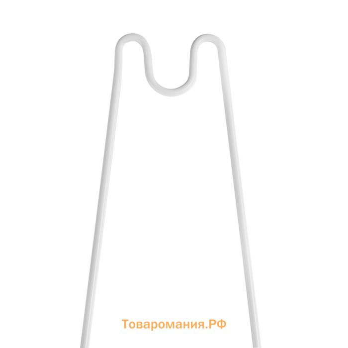 Подставка для светильника Uniel, 800×220×110 мм, металлическая, белая