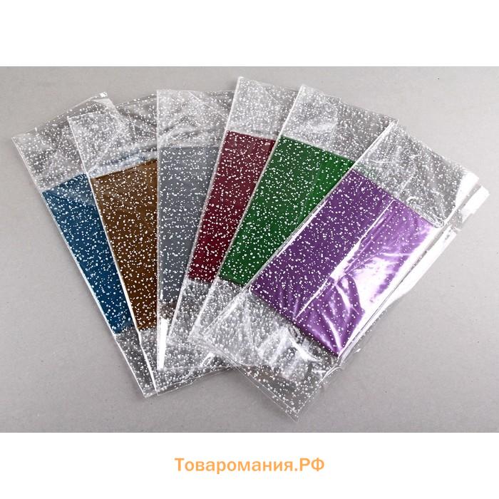 Пакет «Подарочный», с жестким дном, МИКС, 14×22×55 см