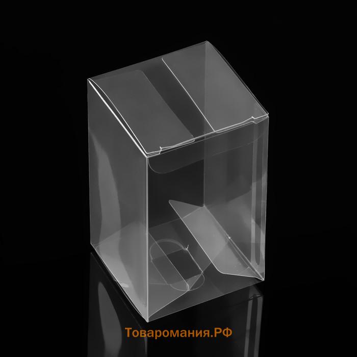 Складная коробка из PVC 6 x 6 x 10 см