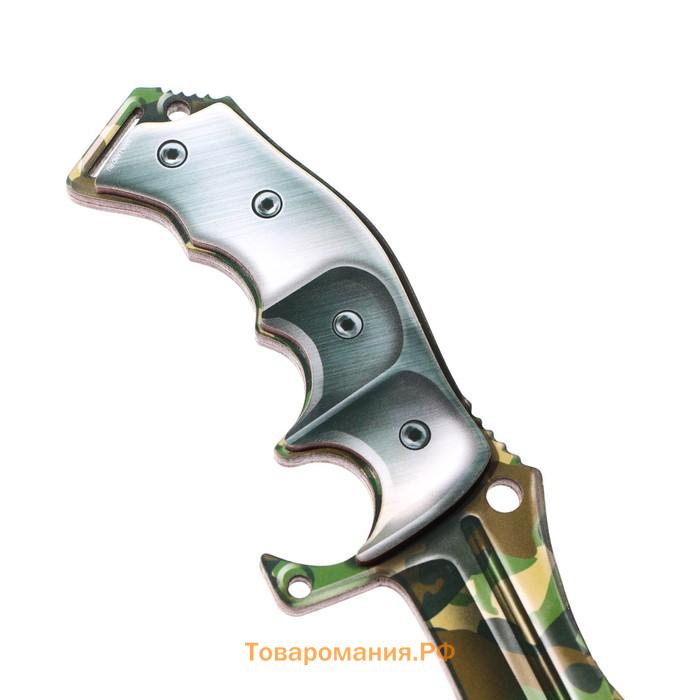 Деревянное оружие, детское сувенирное «Хакки», нож охотничий, 25×5.9 см