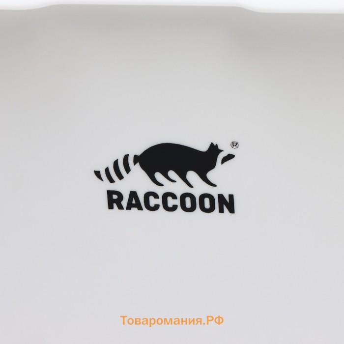 Ведро для уборки Raccoon, 20 л, 59.5×22×19 см, дно 55×17 см, белое