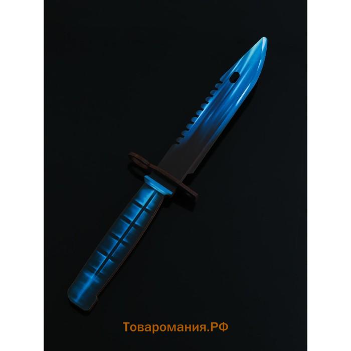 Деревянное оружие, детское сувенирное «Некромантика», автомат, пистолет, нож-штык, набор 3 шт.
