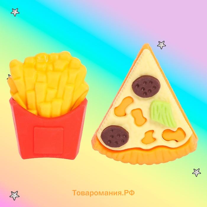 Игровой набор «Перекус», ластики фигурные, 5 шт., МИКС