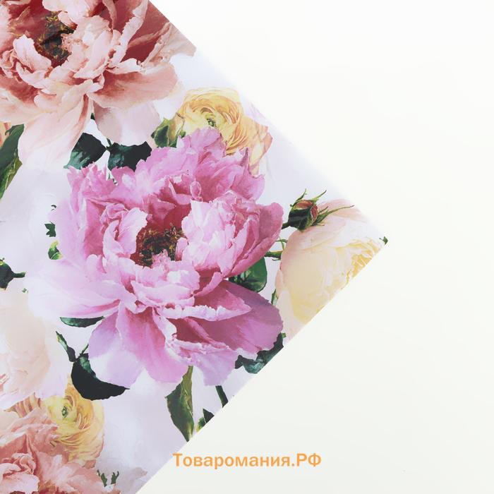 Бумага упаковочная тишью, «Райский сад», 50 см × 70 см 17 грамм