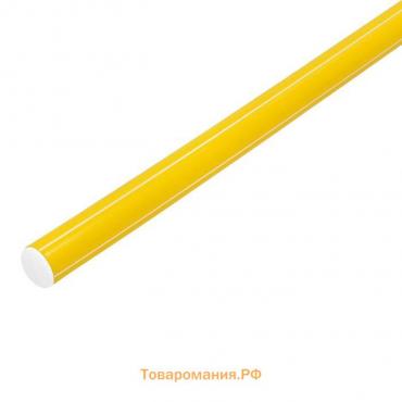 Палка гимнастическая 70 см, жёлтая