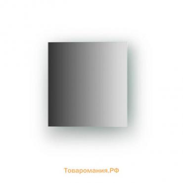 Зеркальная плитка со шлифованной кромкой квадрат 15 х 15 см, серебро Evoform