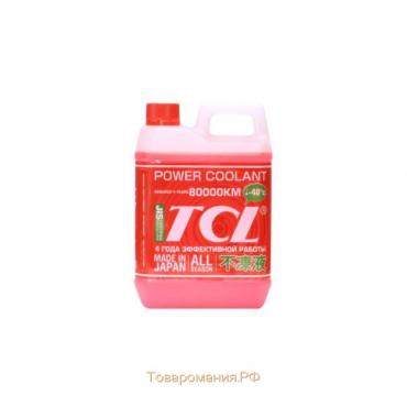 Антифриз TCL POWER COOLANT -40C красный, длительного действия, 2 л