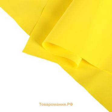 Фоамиран иранский 0,8-1 мм (жёлтый/112) 60х70 см