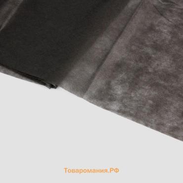 Материал мульчирующий, 5×1.6 м, плотность 60 г/м², спанбонд с УФ-стабилизатором, чёрный, Greengo, Эконом 30%