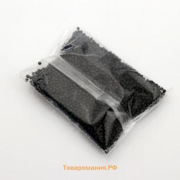 Аквагрунт, гидрогель декоративный для цветов, чёрный, 50 г