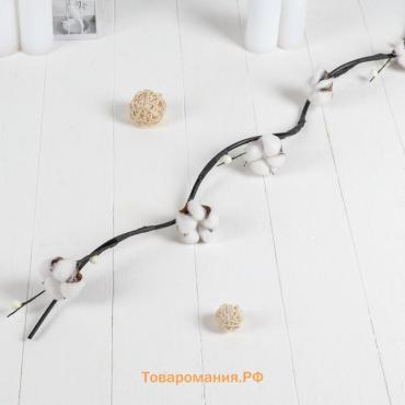 Декор тинги «Хлопок с шариками», h=150 см