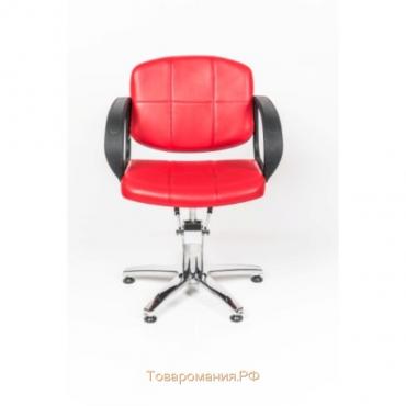 Кресло парикмахерское Стандарт, пятилучье, цвет чёрный 600×600 мм