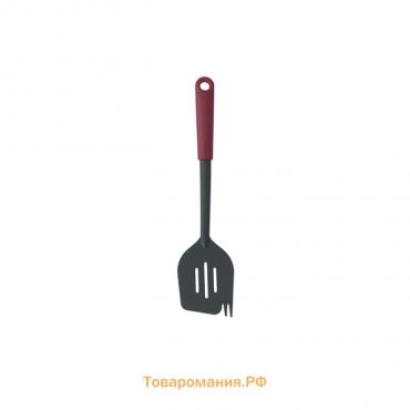 Лопатка-вилка Brabantia Tasty+, цвет гранатовый, 34.8 см
