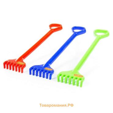 Грабли большие детские, 50 см, МИКС