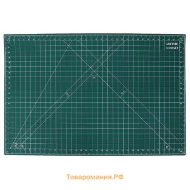 Коврик для резки макетный A1 deVENTE, 3 мм, непрорезаемый, двусторонний, трёхслойный