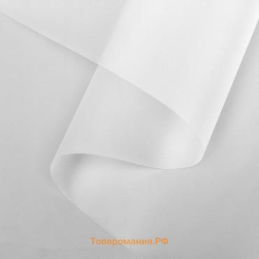 Пленка матовая, прозрачная, 35 мкм, 200 г, 0.6×10.3 м