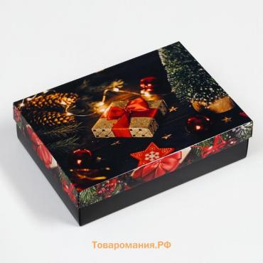 Подарочная коробка сборная «Волшебная ночь», 21×15×5.7 см