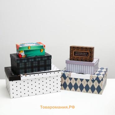 Набор коробок 6 в 1 «Лучшему мужчине», 30.5×20×13 - 13.5×8×5 см