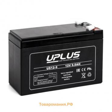 Автомобильный аккумулятор UPLUS (Leoch) 9 Ач 12 Вольт US 12-9